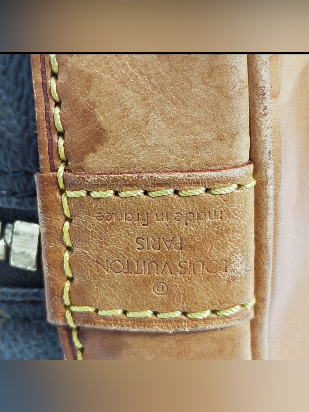 Louis Vuitton LV Hand Bag Alma Brown Monogram - Picture 9 of 12